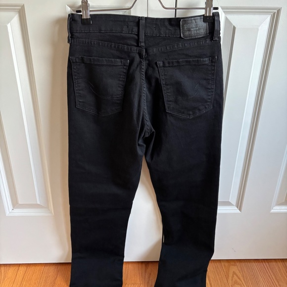 Levi’s Boot Cut Black Jeans Mid Rise - Picture 2 of 4
